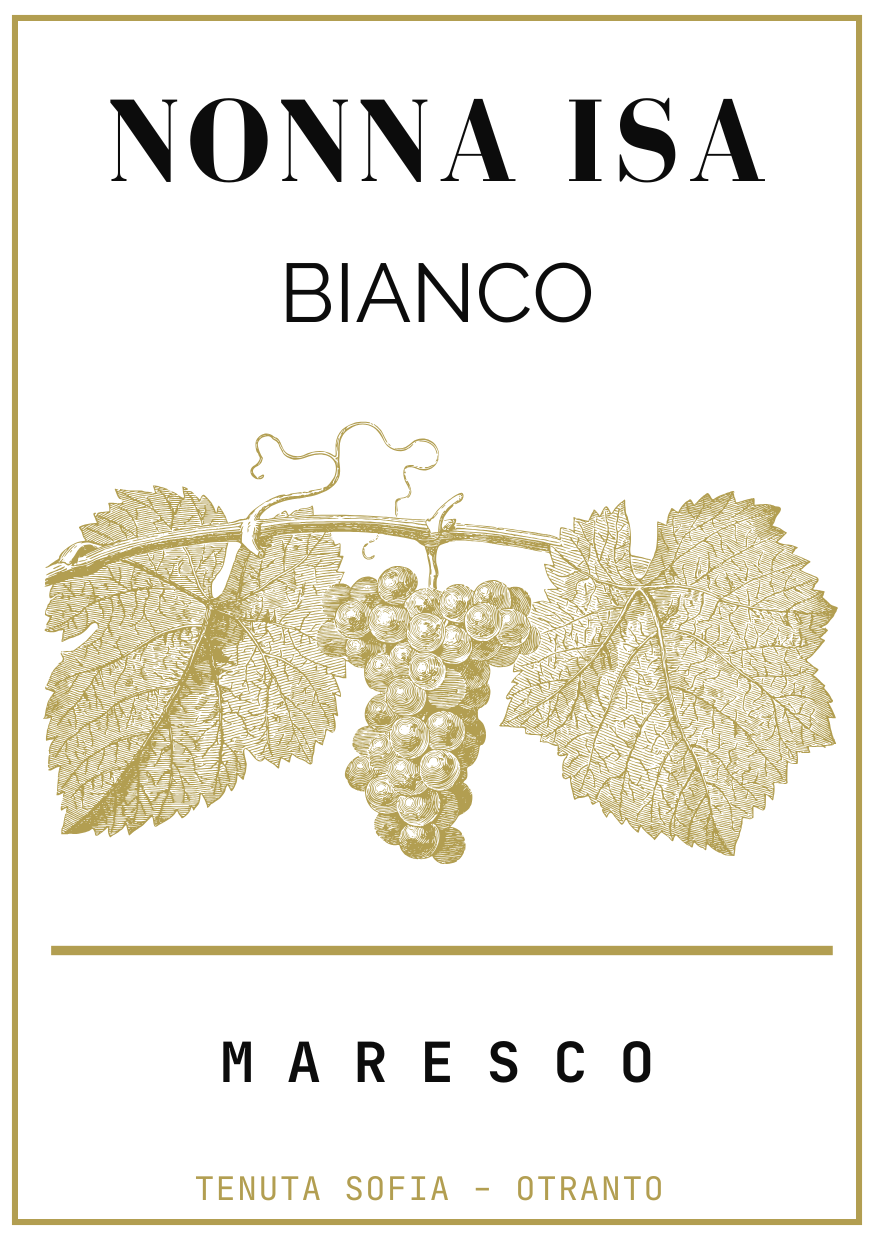 Vino Bianco Salento Nonna Isa
